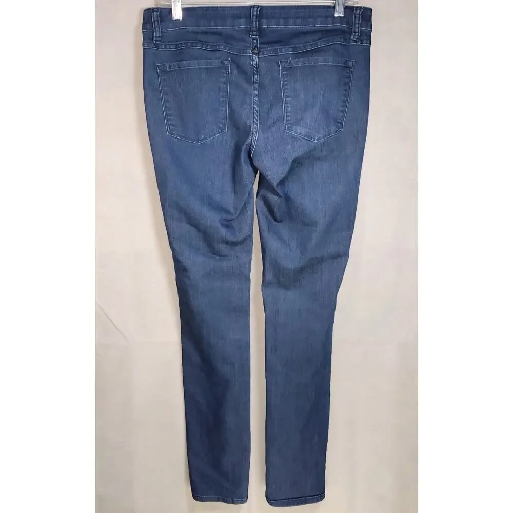 Prana Women 8/29 Skinny Jeans Denim Pants Indigo EUC